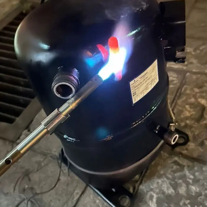 Refrigeration compressor repair and replacement